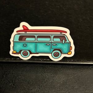 VW VAN HEADING TO SURF